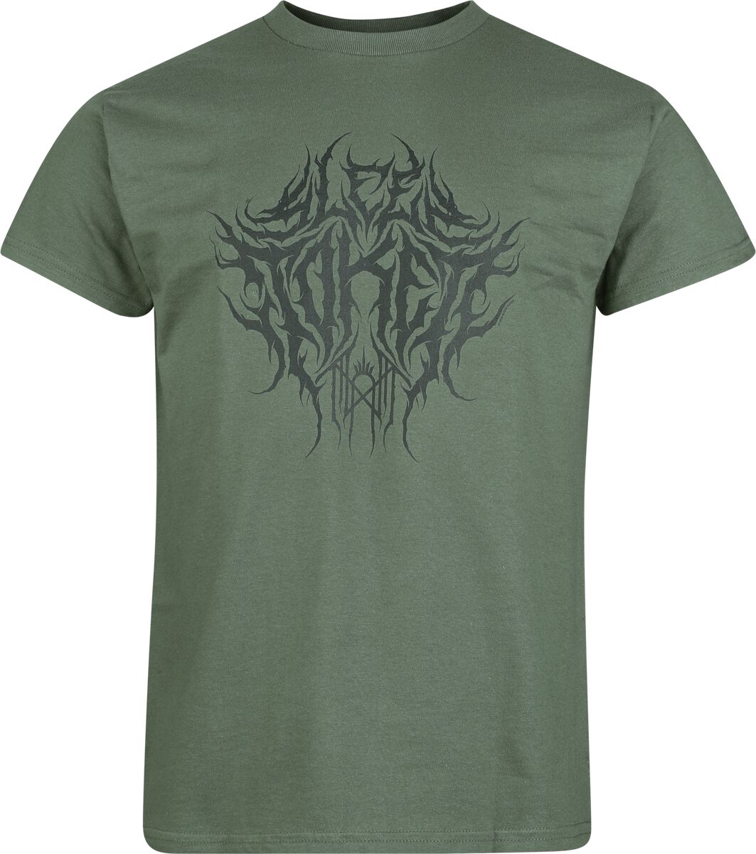 Sleep Token Metal Front 2 T-Shirt green - Image 2