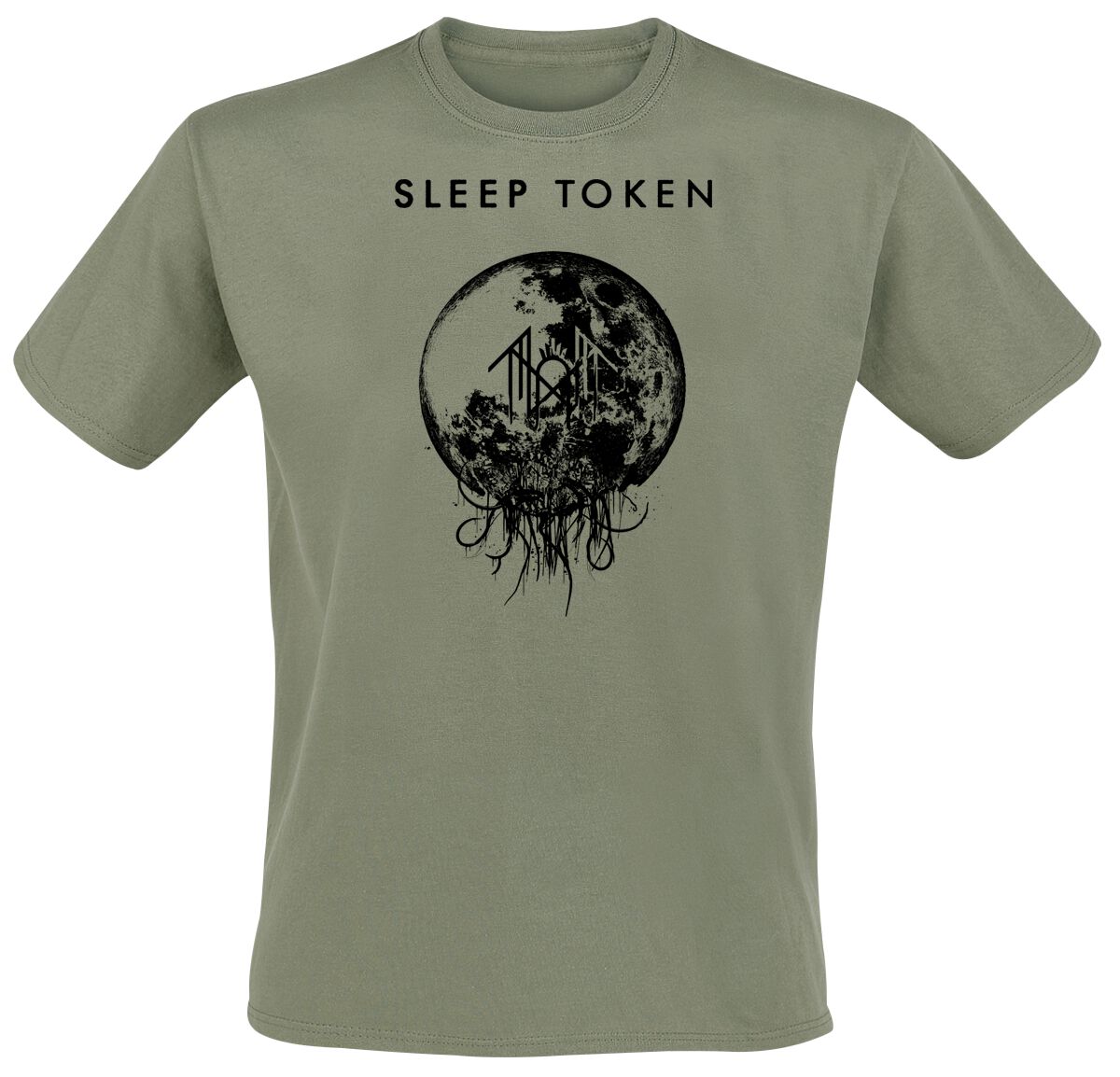 Sleep Token Back To Eden T-Shirt green - Image 2
