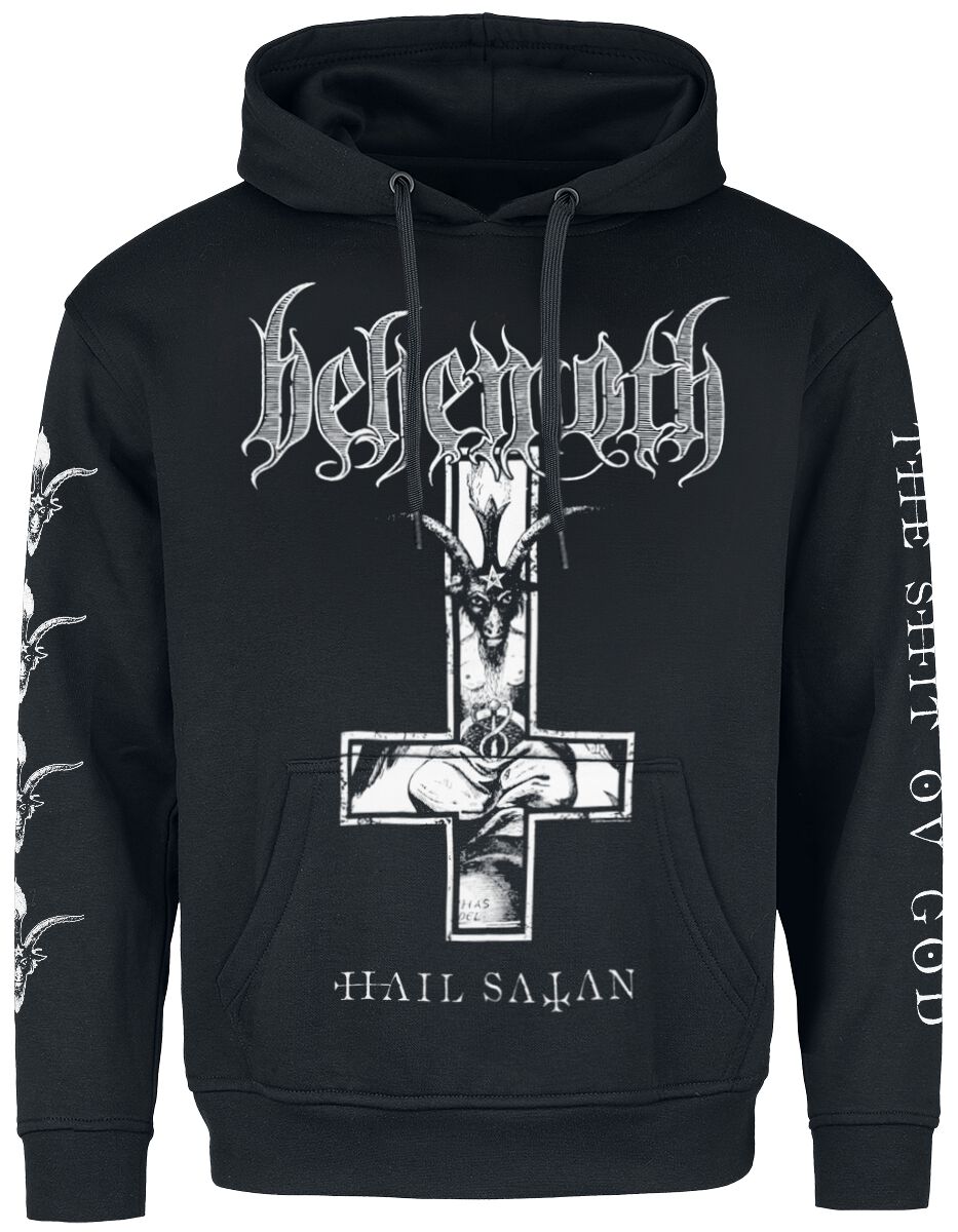 Behemoth Hail Satan - The Unholy Trinity Tour 2025 Hoodie black - Image 2
