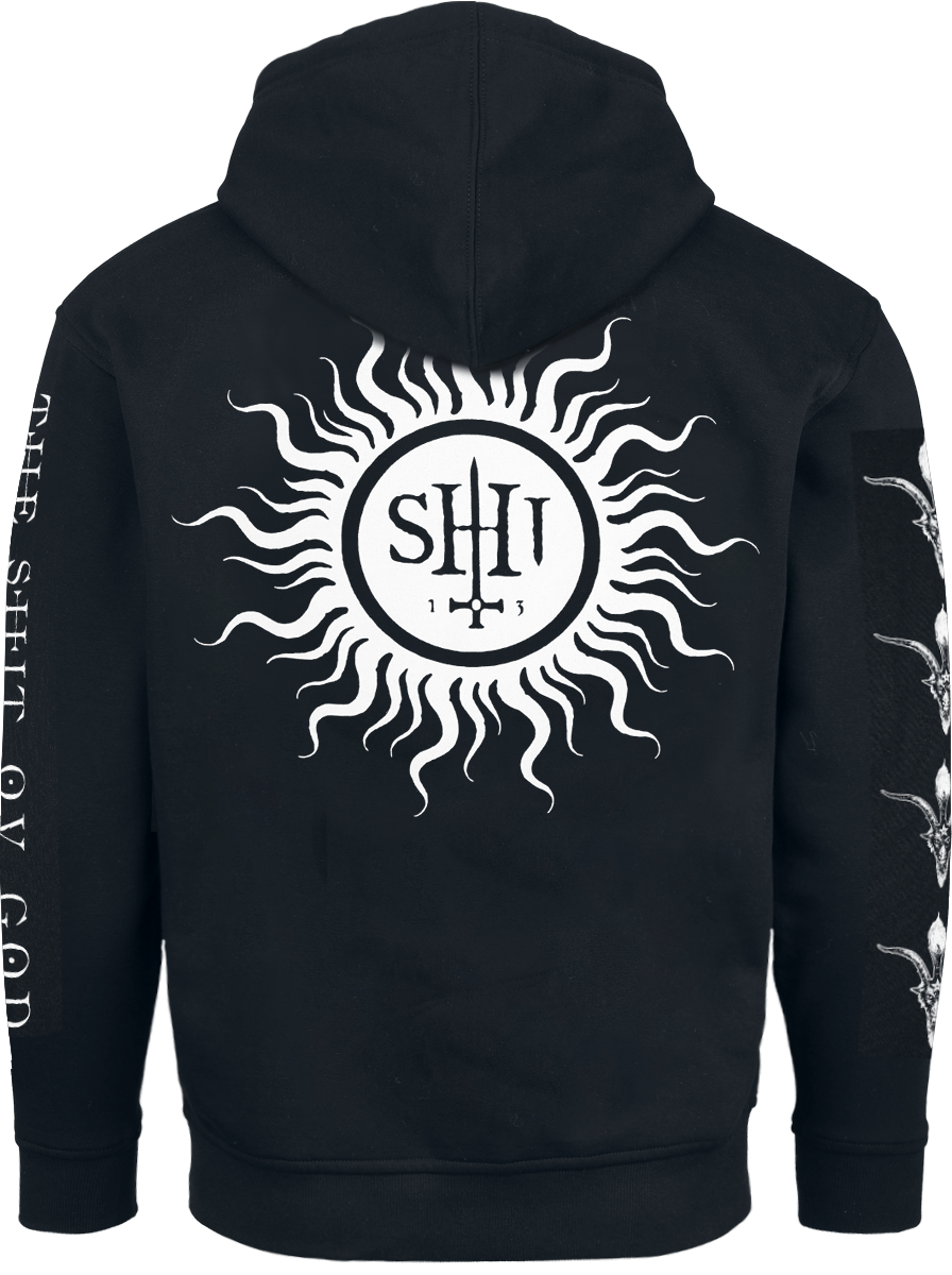 Behemoth Hail Satan - The Unholy Trinity Tour 2025 Hoodie black - Image 3