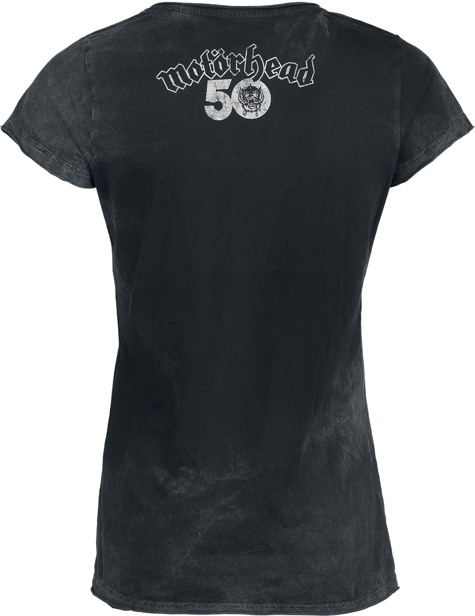 Motörhead Metallic Logo T-Shirt grey - Image 3