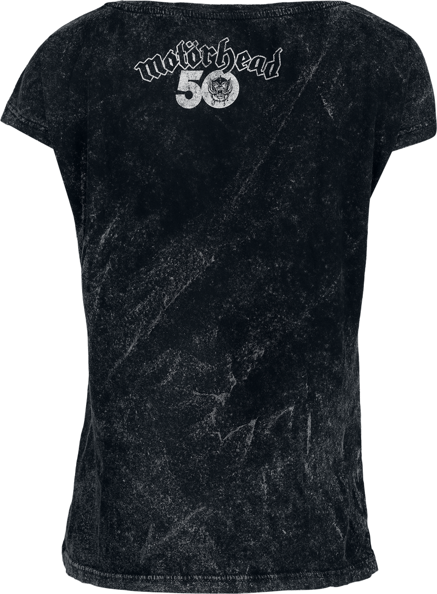 Motörhead Flames Bull T-Shirt black - Image 3