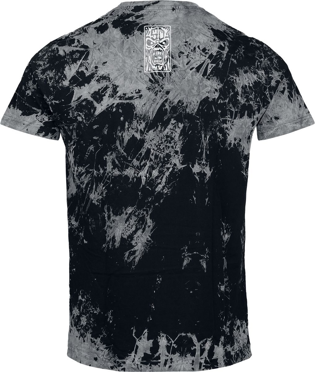 Iron Maiden Portrait Scream T-Shirt anthracite - Image 3