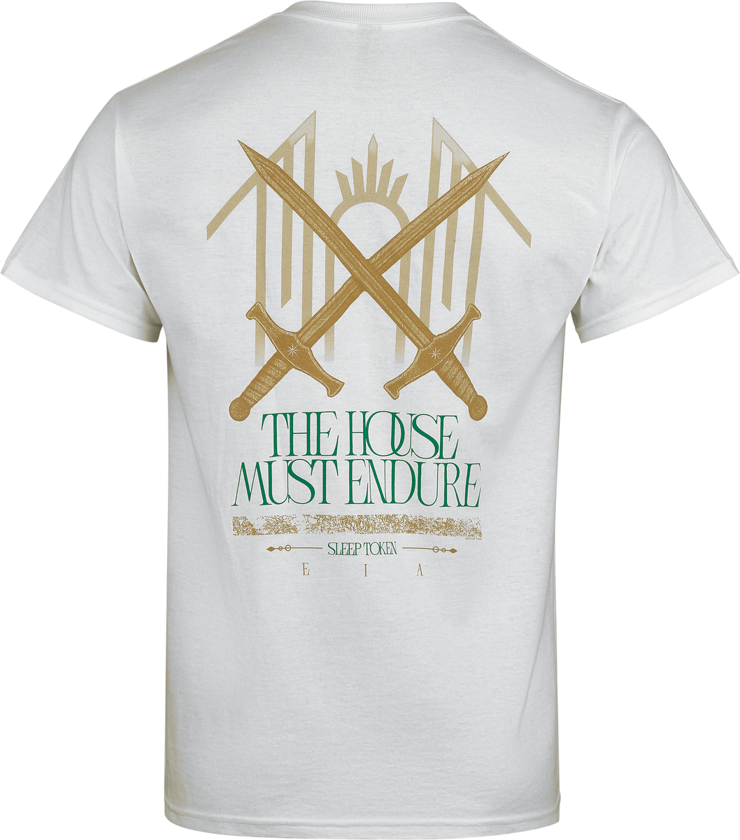 Sleep Token The House Must Endure T-Shirt white - Image 3