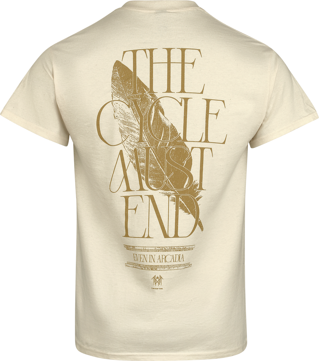 Sleep Token The Cycle Must End T-Shirt off white - Image 3