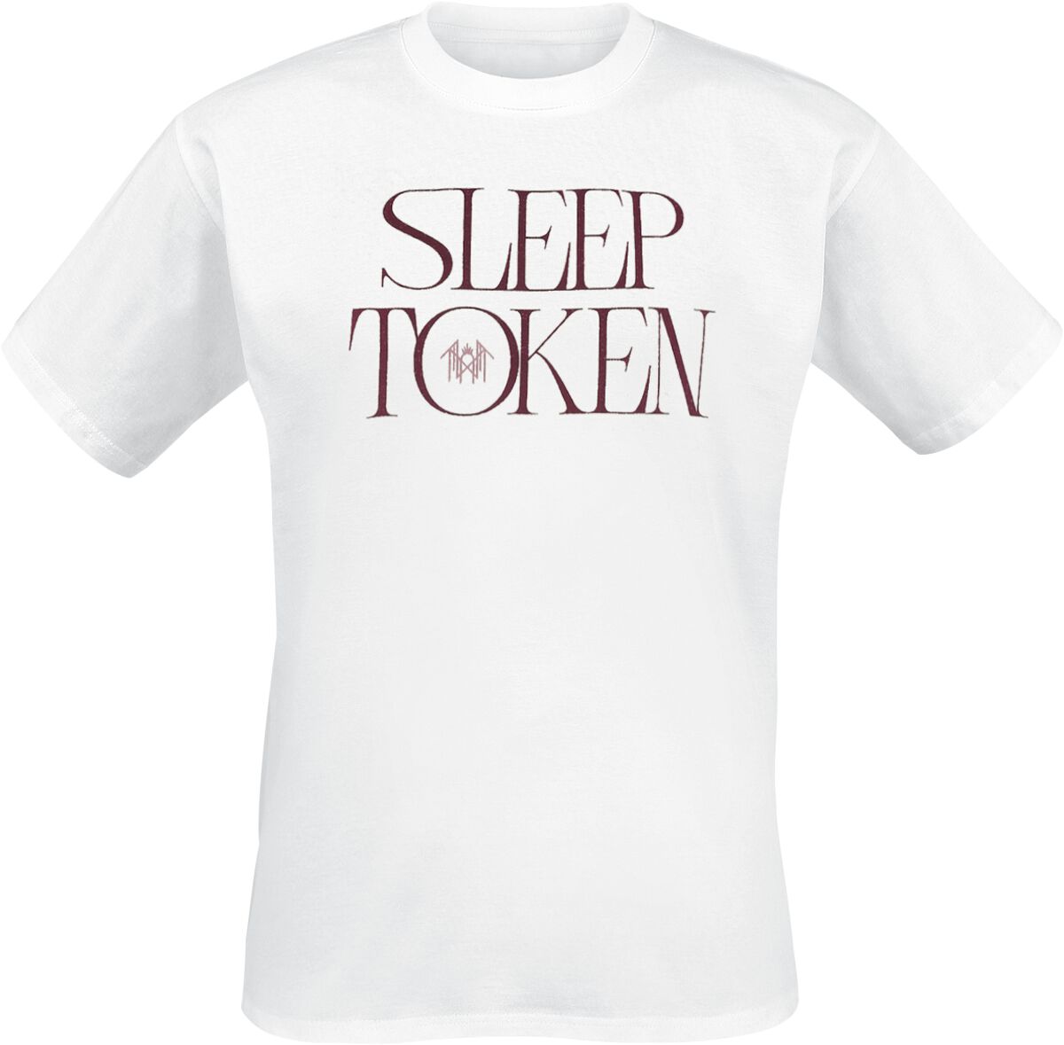 Sleep Token Flamingo Circle T-Shirt white - Image 2
