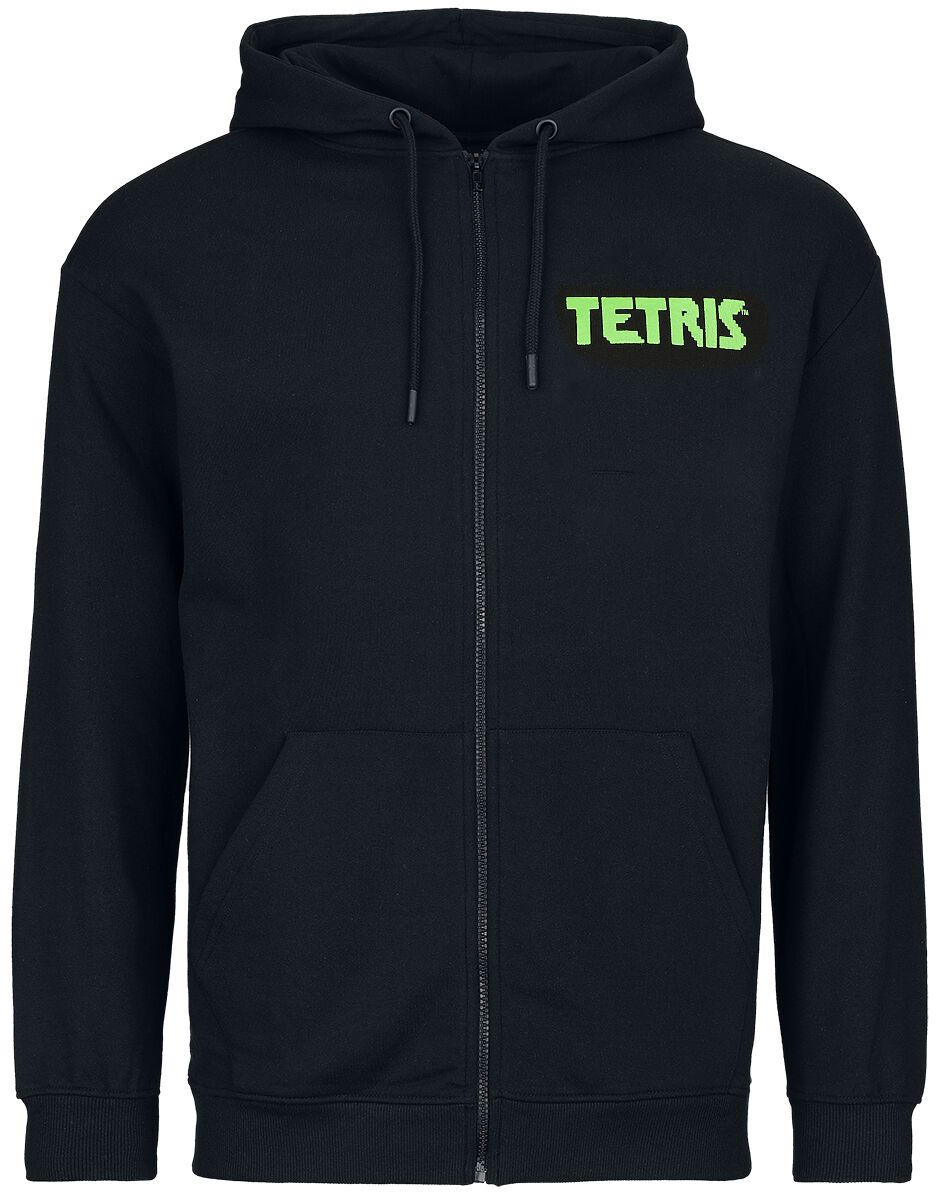 Tetris Block Party Hoodie Jacket black - Image 2