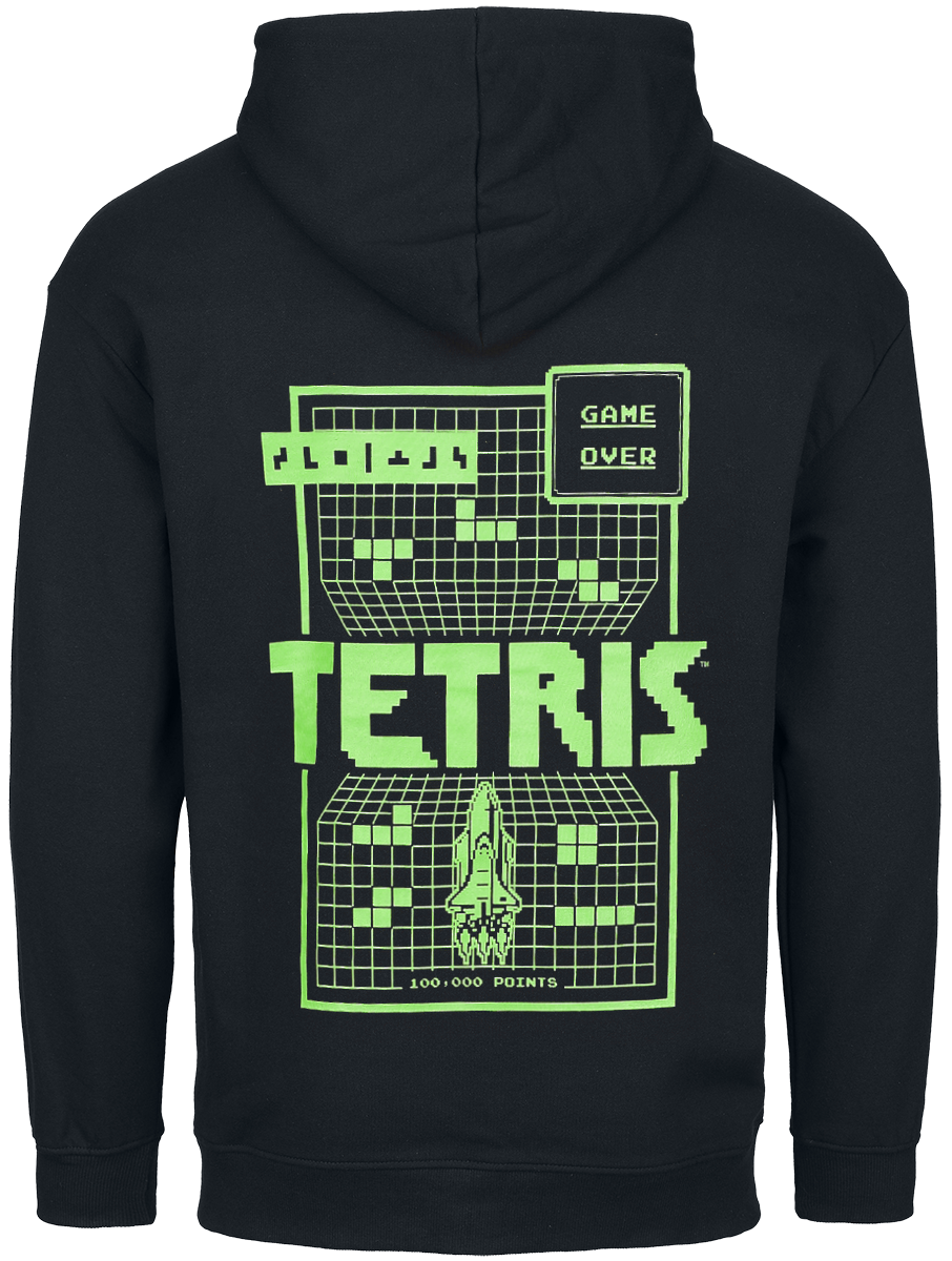 Tetris Block Party Hoodie Jacket black - Image 3