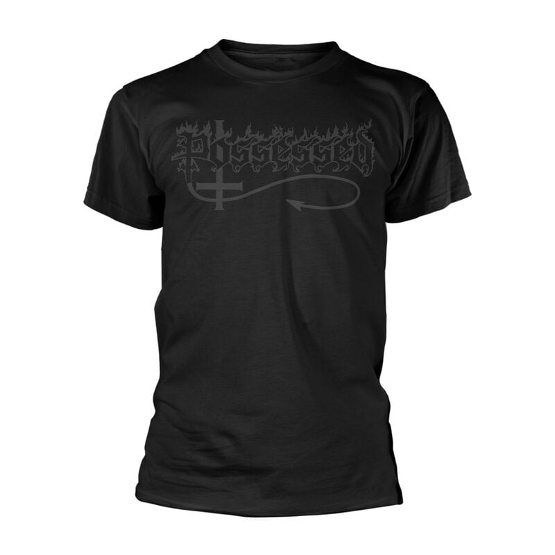 Possessed Logo Black T-Shirt black - Image 2