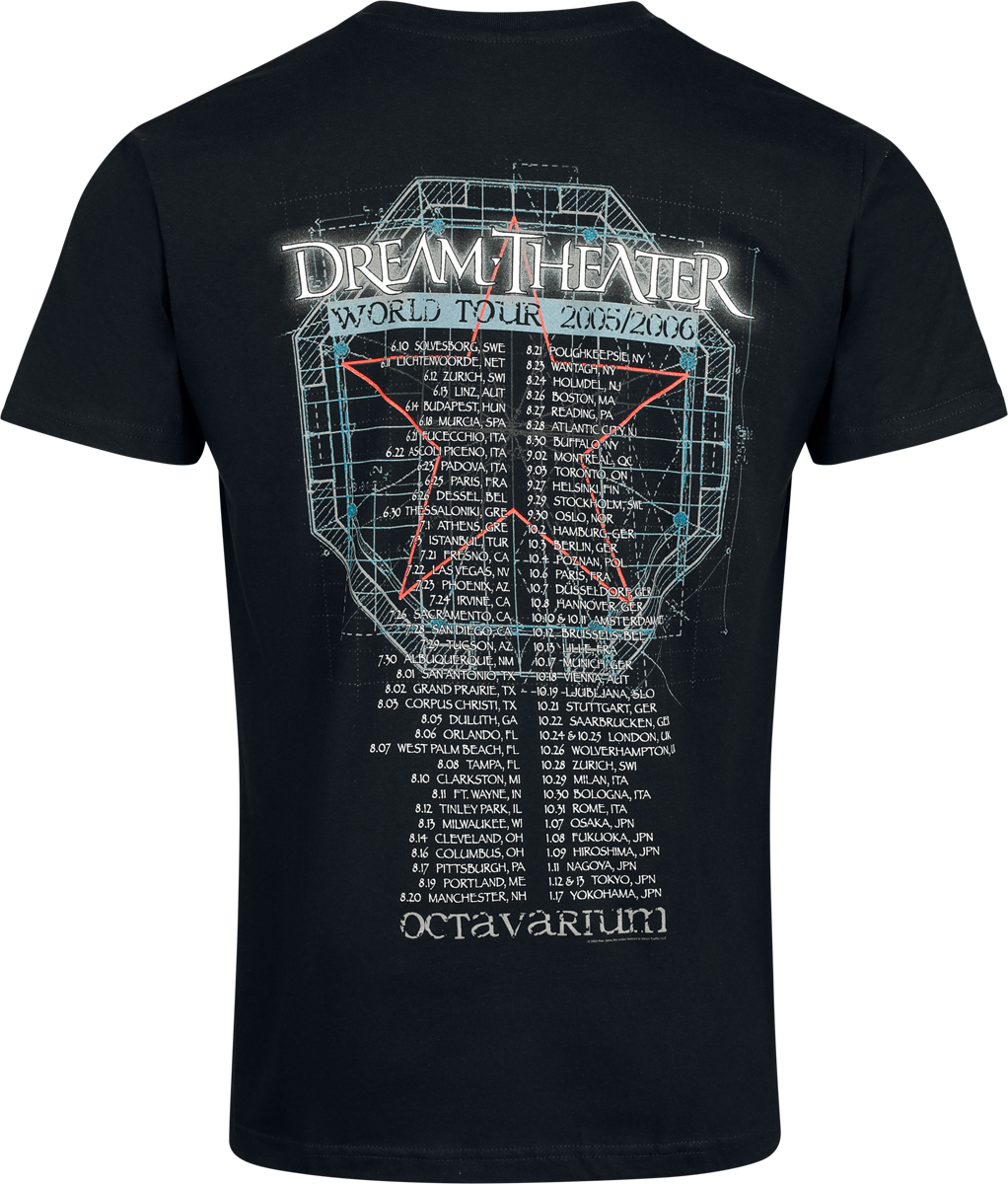 Dream Theater TOUR 2005/2006 T-Shirt black - Image 3