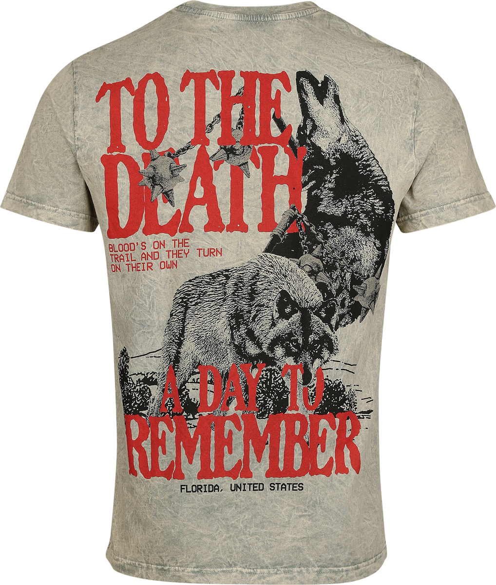 A Day To Remember To The Death T-Shirt beige - Image 3
