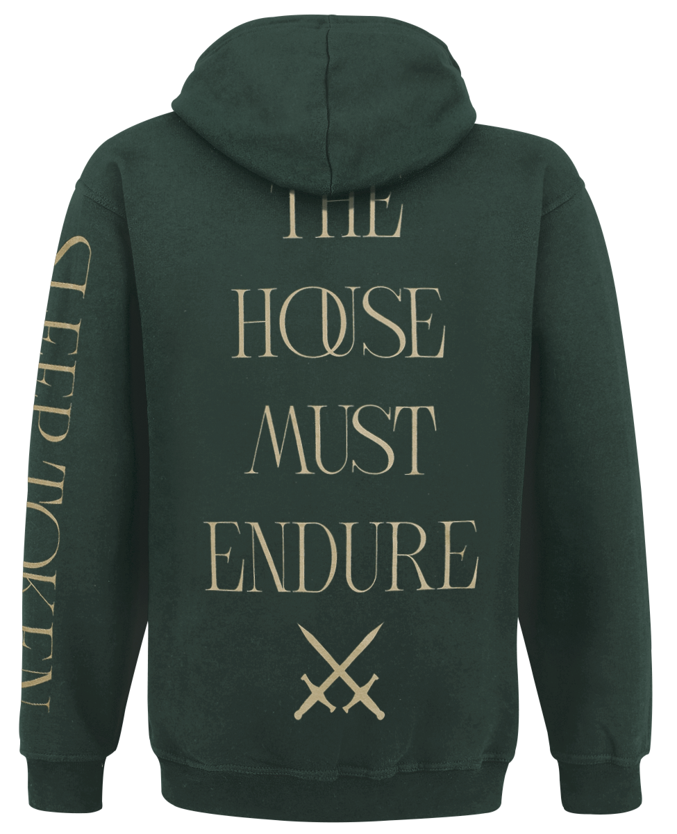 Sleep Token House Veridian Hoodie green - Image 3