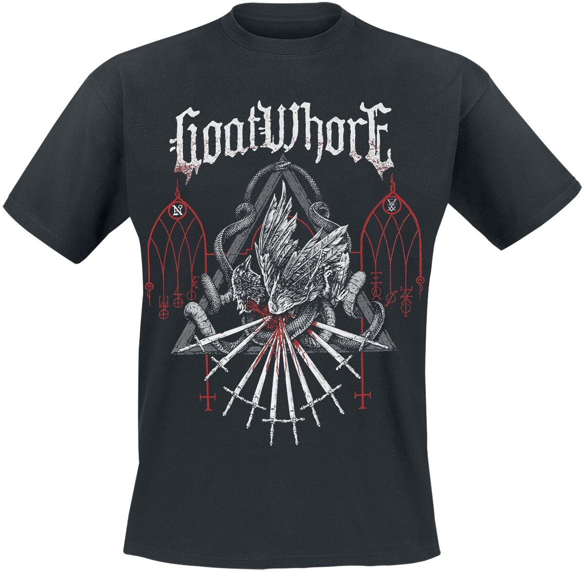 Goatwhore Angels Hung From The Arches Of Heaven T-Shirt black - Image 2