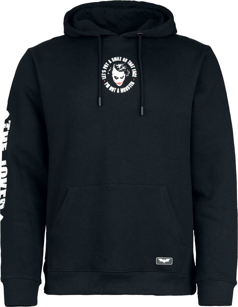 Batman Joker - Let's put a smile on that face Hoodie black - Image 2