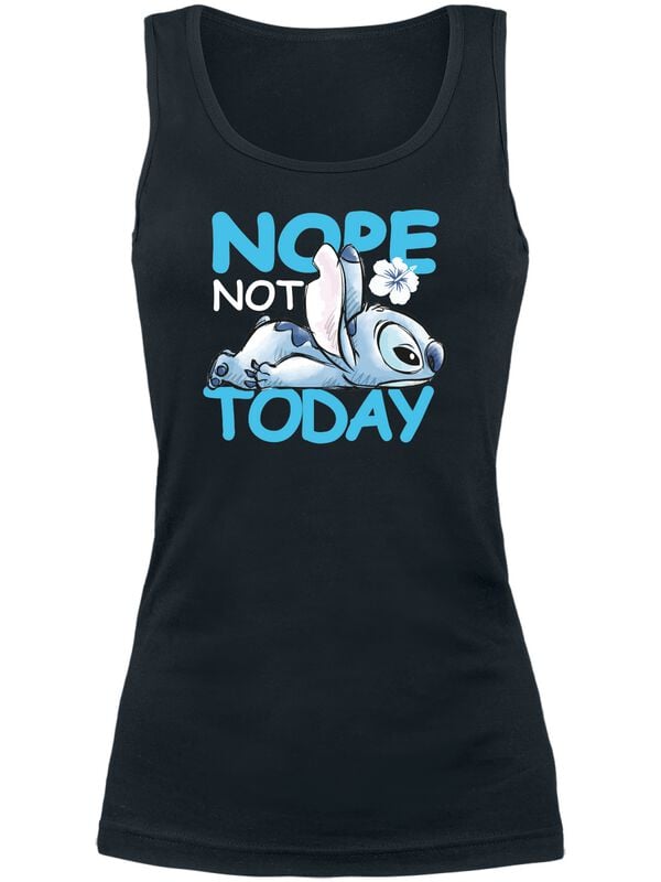 Lilo & Stitch Nope Not Today Tanktop black - Image 2