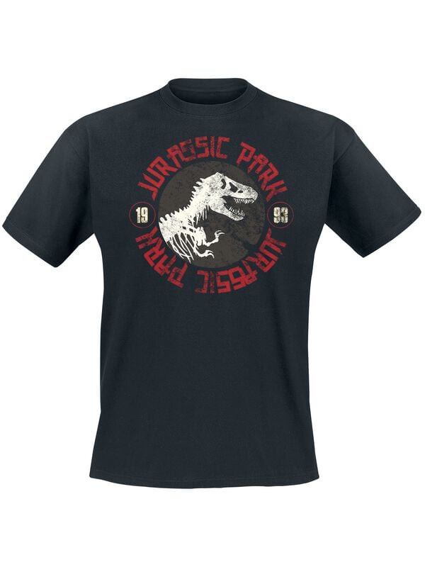 Jurassic Park 1993 T-Shirt black - Image 2