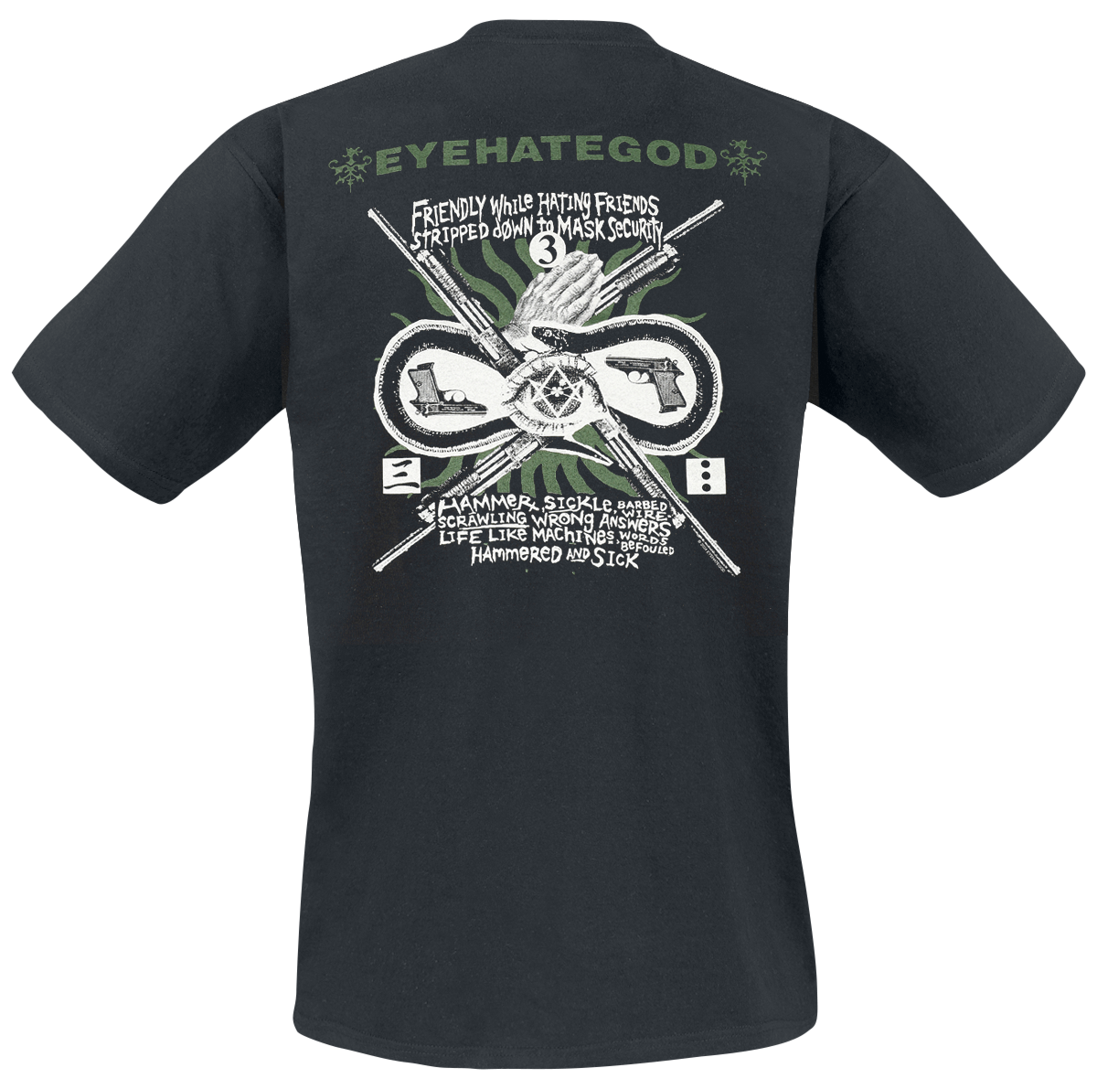 Eyehategod Disorders T-Shirt black - Image 3