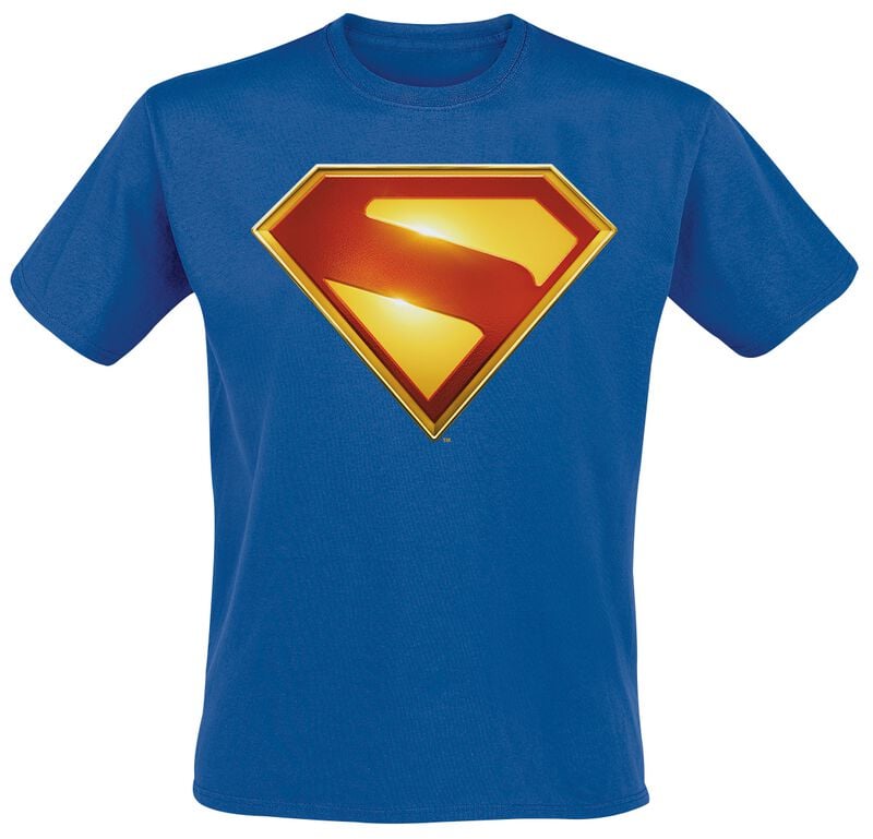 Superman 2025 - Superman Gleaming Logo T-Shirt blue - Image 2