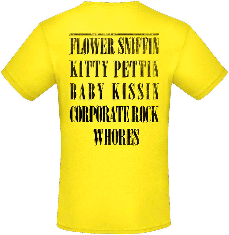 Nirvana Flower Sniffing T-Shirt yellow - Image 3