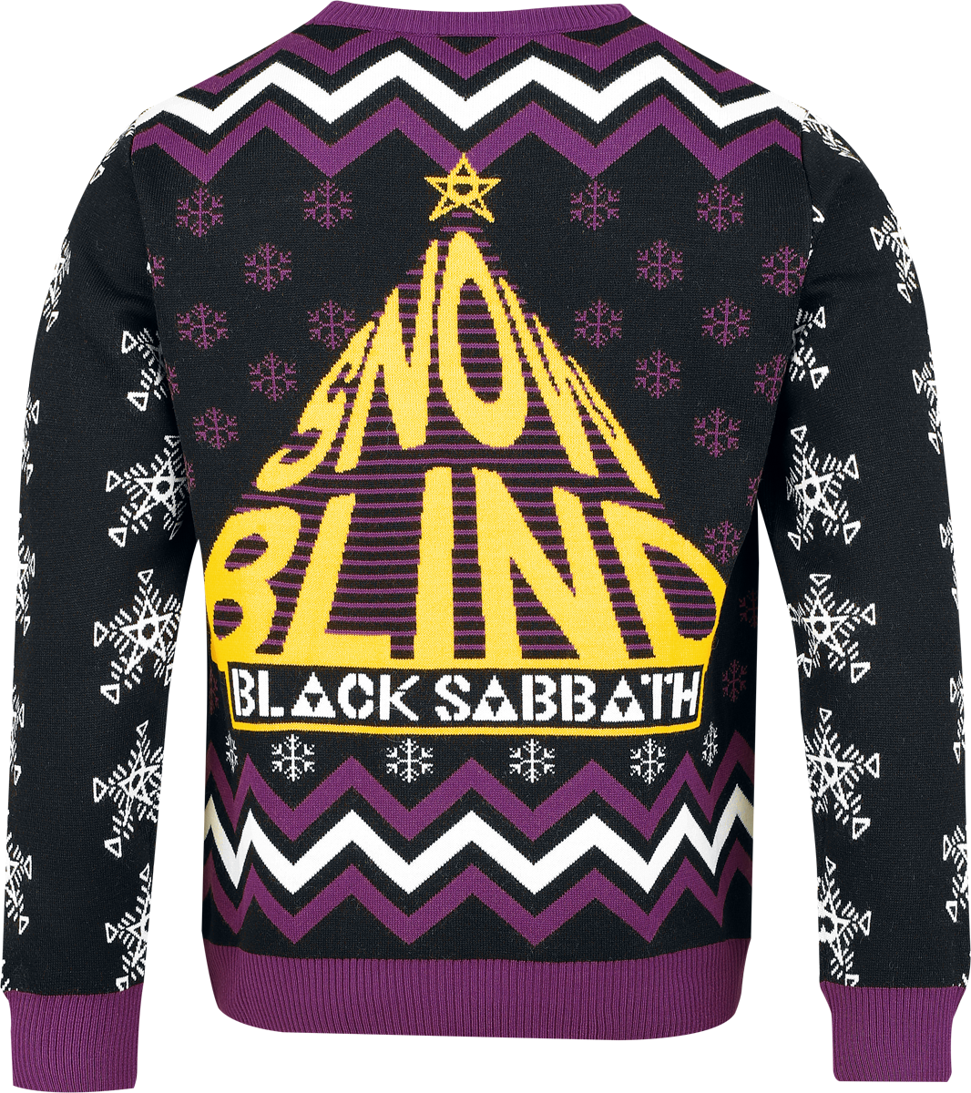 Black Sabbath Holiday Sweater Christmas jumper multicolour - Image 3