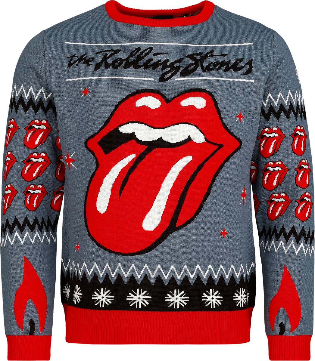 The Rolling Stones Holiday Sweater Christmas jumper multicolour - Image 2