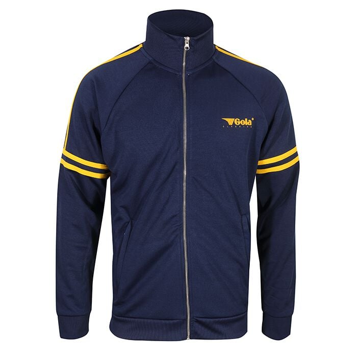Gola Zipped Raglan Tracksuit Jacket with stripes - Navy Tracksuit Top navy - Image 2