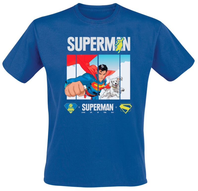 Superman 2025 - Superman - Look up T-Shirt blue - Image 2