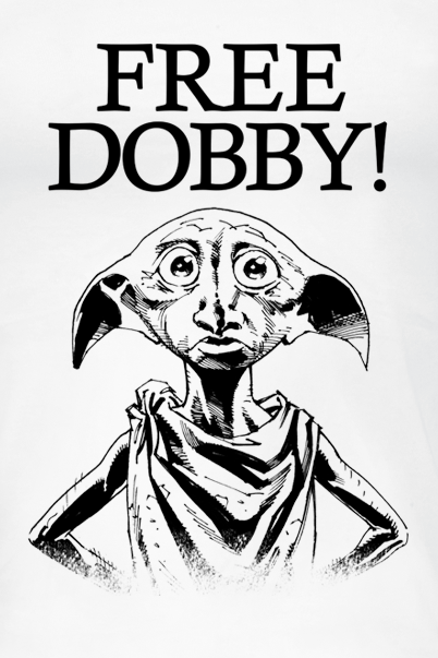 Harry Potter Free Dobby Top white - Image 3
