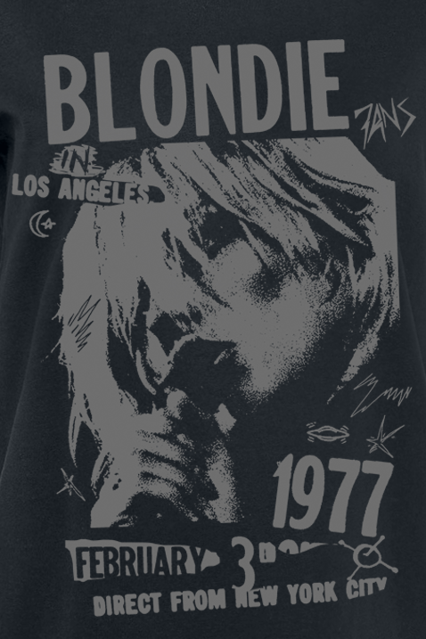 Blondie Tour 1977 T-Shirt black - Image 3