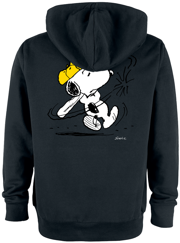 Peanuts Snoopy - Baseball Hoodie black - Image 3