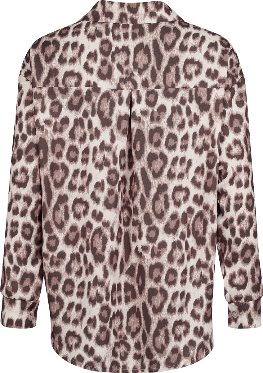 RED by EMP Leopard Print - Oversized Blouse Blouse multicolour - Image 3