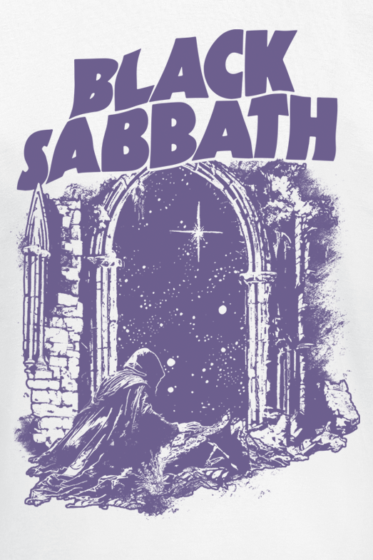 Black Sabbath Into The Void T-Shirt white - Image 3