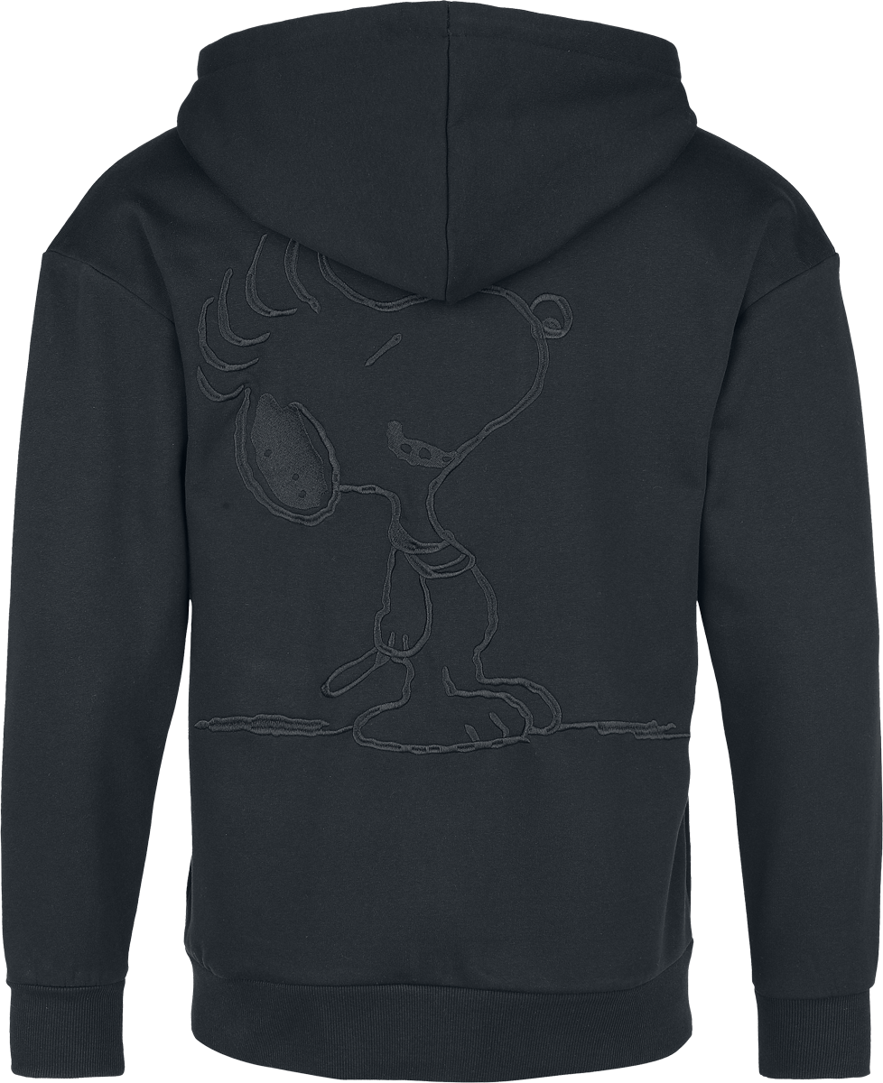 Peanuts Snoopy Hoodie Jacket black - Image 3