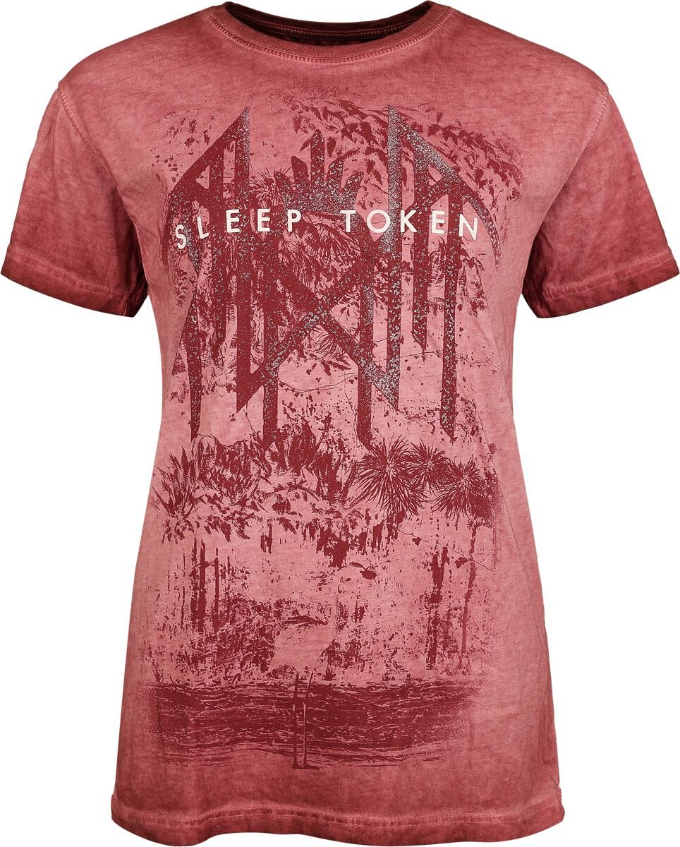 Sleep Token Even In Arcadia T-Shirt red - Image 2