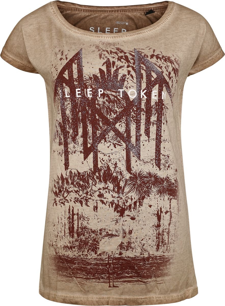Sleep Token Even In Arcadia T-Shirt beige - Image 2