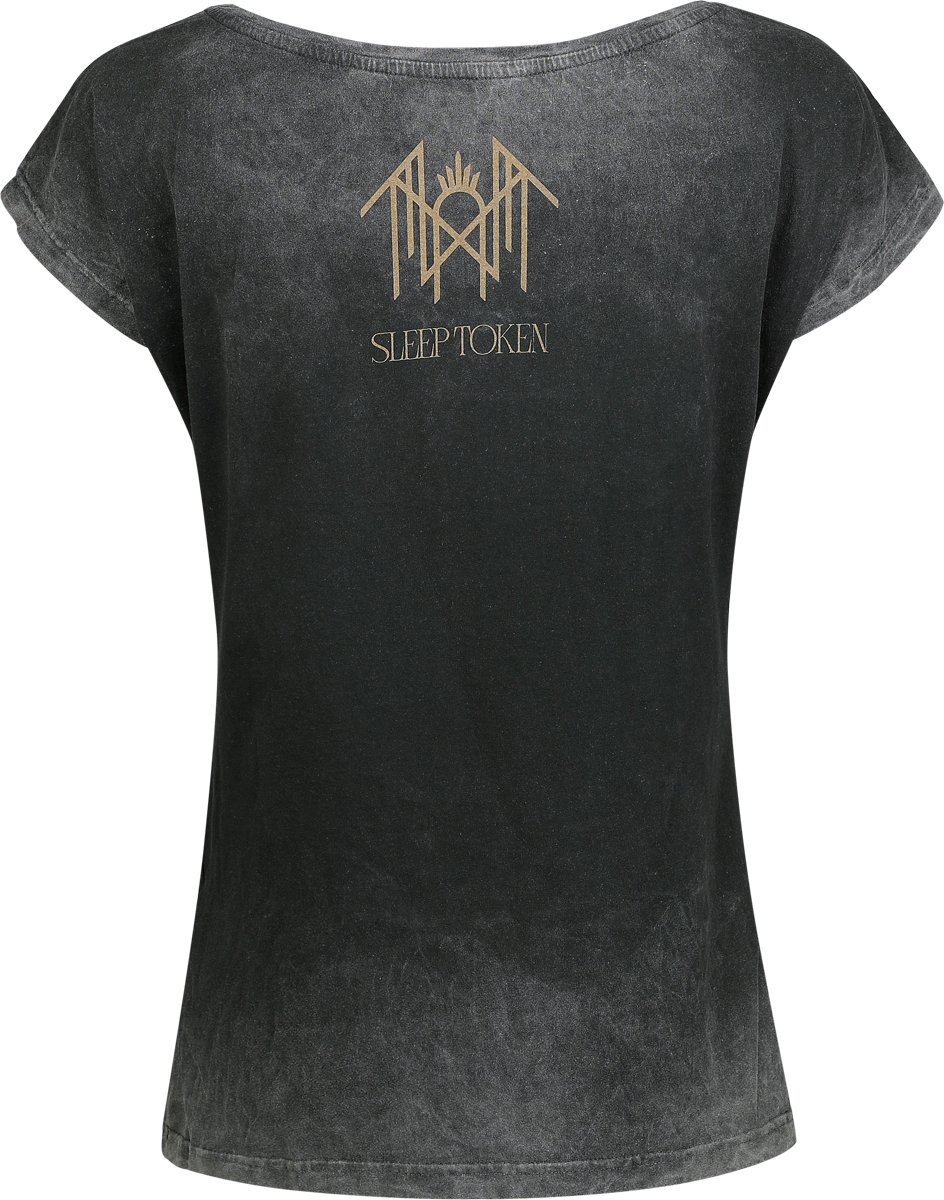 Sleep Token Arcadia Vessel T-Shirt dark grey light grey - Image 3