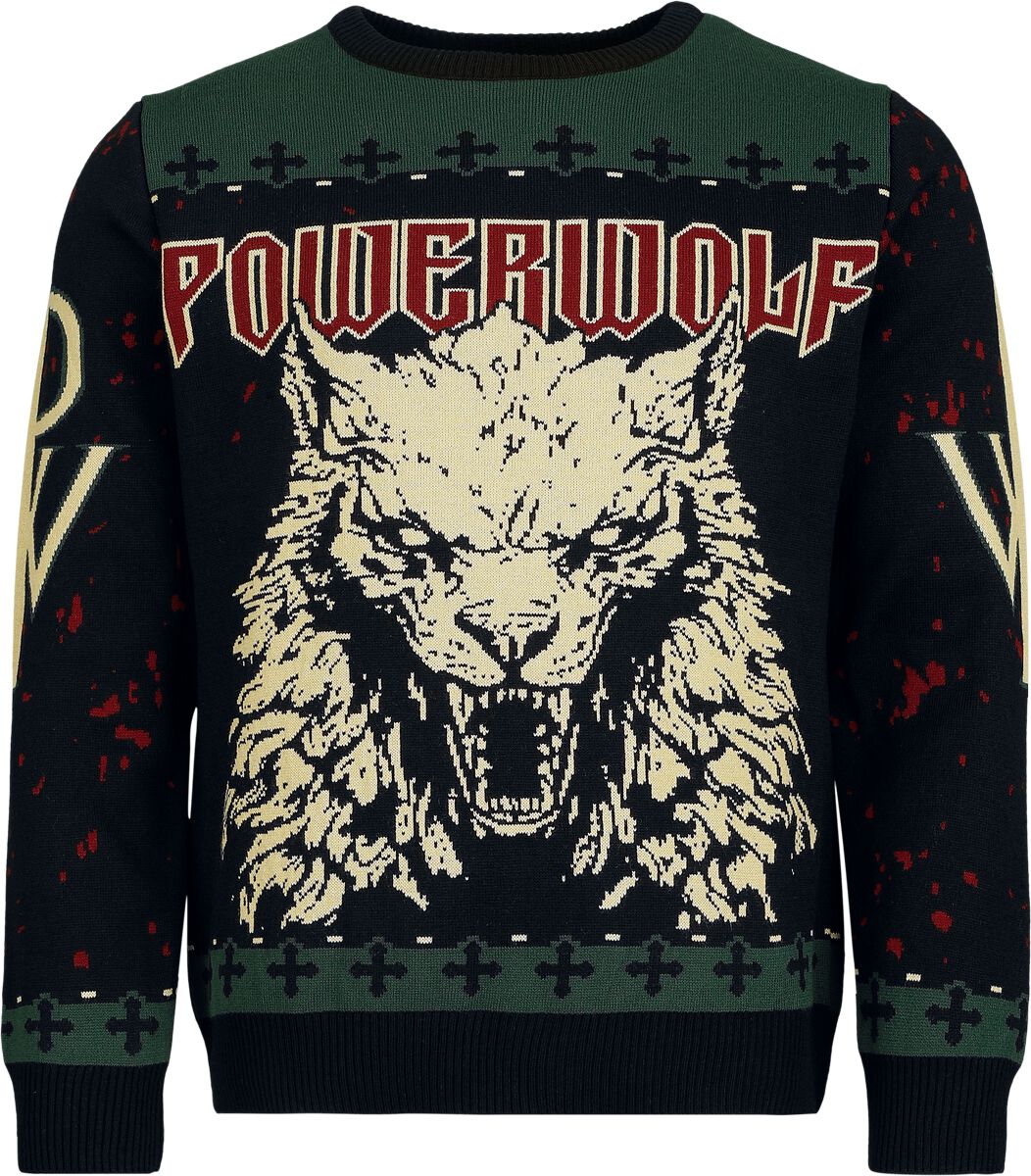Powerwolf Holiday Sweater Christmas jumper multicolour - Image 2