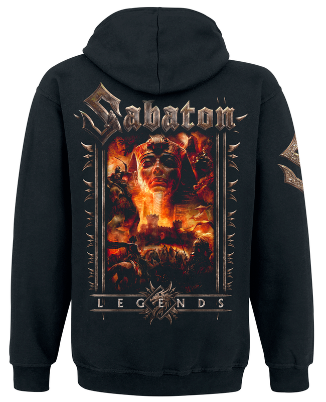Sabaton Legends Hoodie black - Image 3
