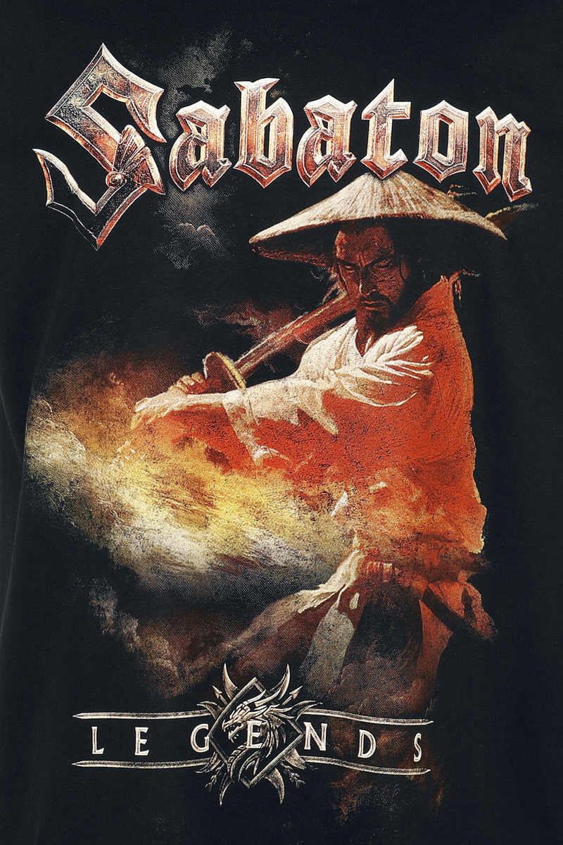 Sabaton Samurai T-Shirt black - Image 3