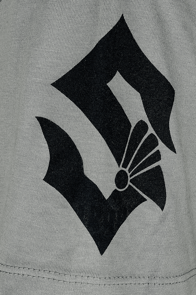 Sabaton Flat Logo T-Shirt grey - Image 3