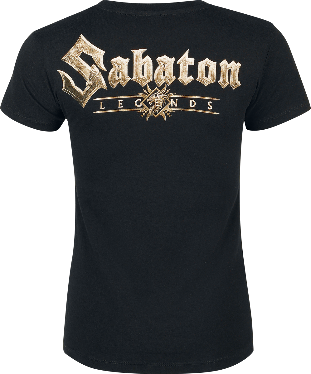 Sabaton Dragon T-Shirt black - Image 3
