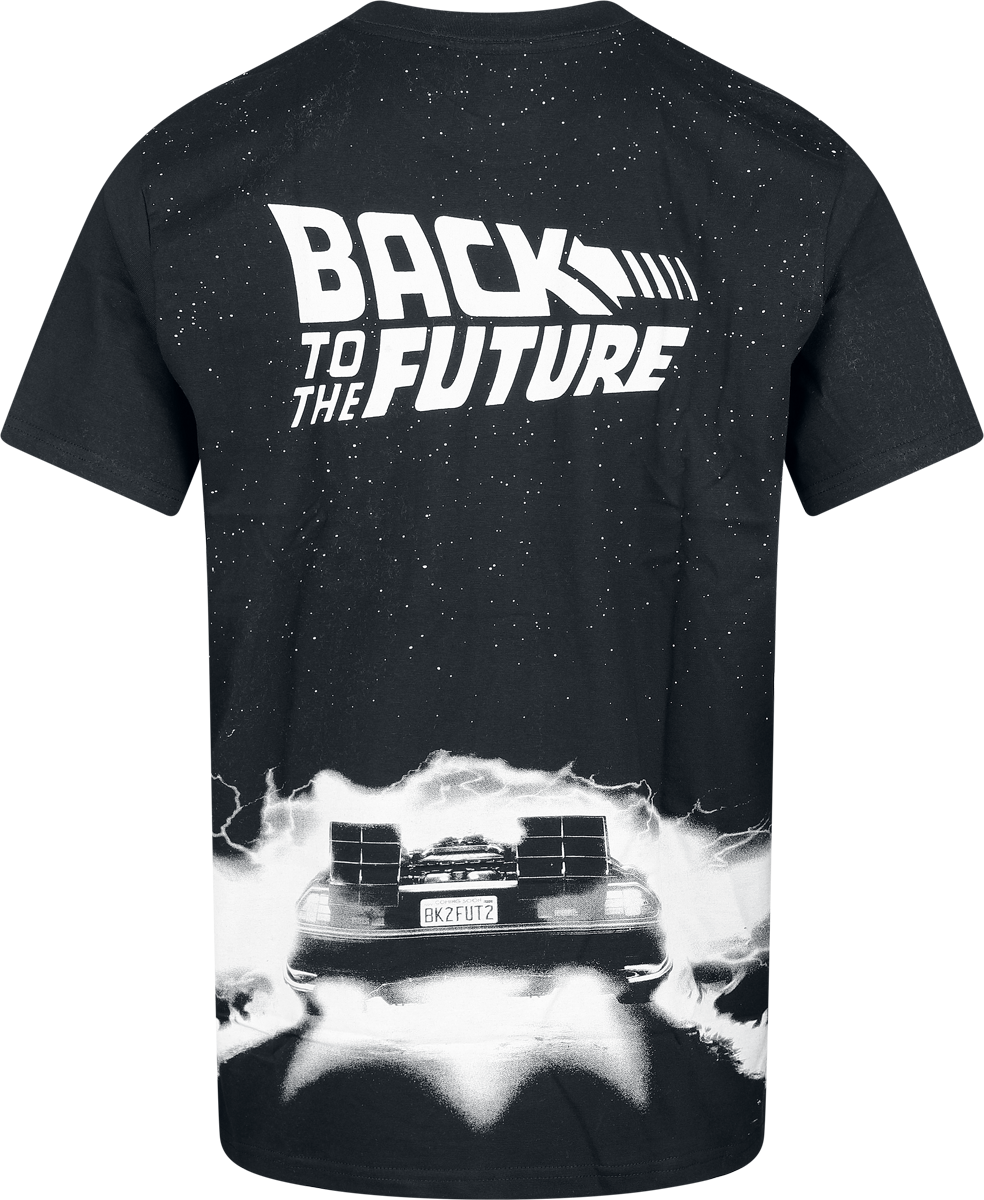 Back To The Future Origin of Time Travel T-Shirt black - Image 3