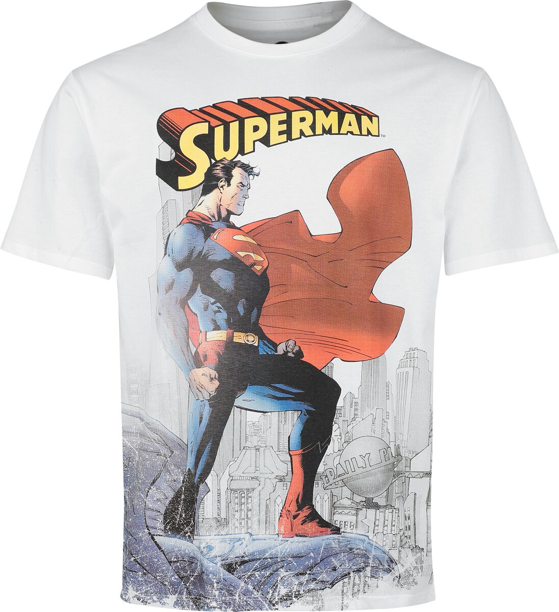 Superman Daily Planet T-Shirt white - Image 2