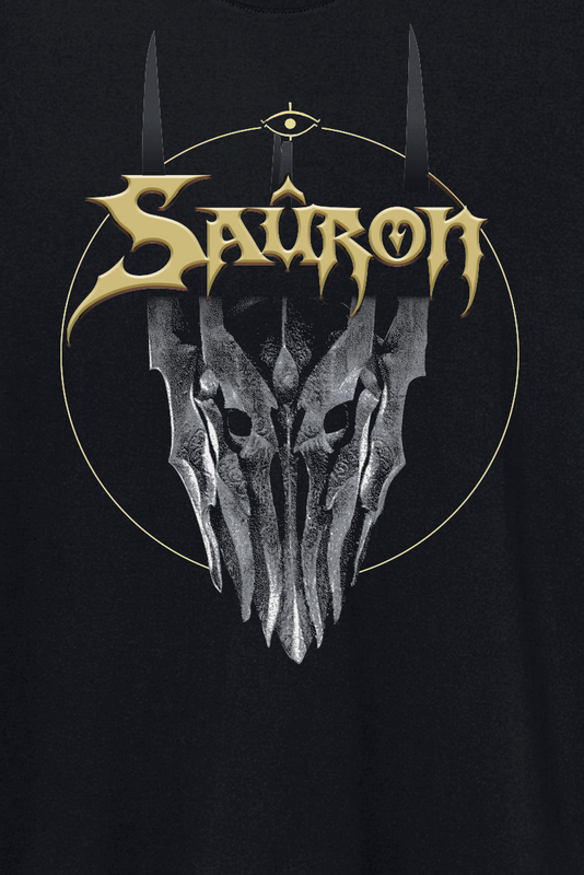 The Lord Of The Rings Sauron's Helmet T-Shirt black - Image 3