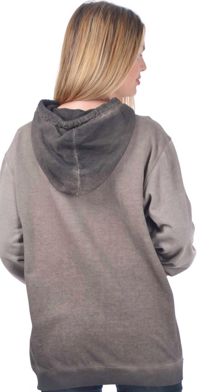 Outer Vision Daisy - Women's Oversized Hoodie Hoodie grey - Image 3