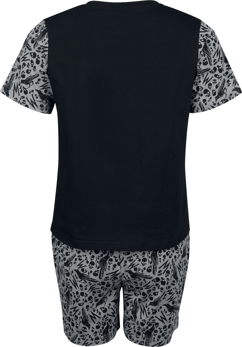 Wednesday Wednesday - I do my best work in the dark Pyjama black - Image 3