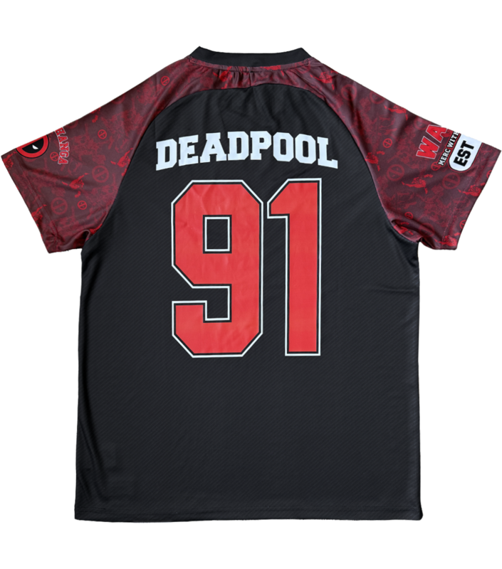 Deadpool 91 - Football Shirt Jersey multicolour - Image 3