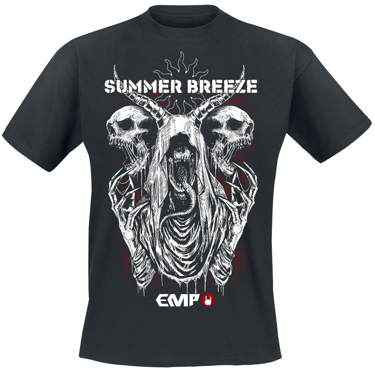 Summer Breeze Collabo Shirt 2025 T-Shirt black - Image 2