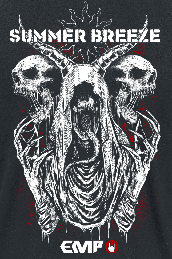 Summer Breeze Collabo Shirt 2025 T-Shirt black - Image 3