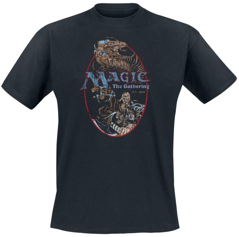 Magic The Gathering Black Knight T-Shirt black - Image 2